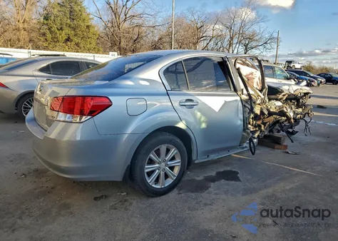 2012 Subaru Legacy 2.5I из США, поврежденный, VIN 4S3BMBA64C3018192